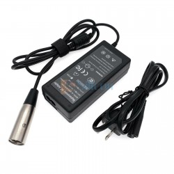 24V 1.8A Compatible Scooter Charger for Mongoose M150, M200, M250, M300, M350 (3-Pin)