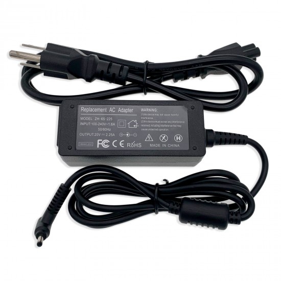 20V 2.25A 45W Lenovo Laptop Charger with 3.0mm*1.1mm Connector