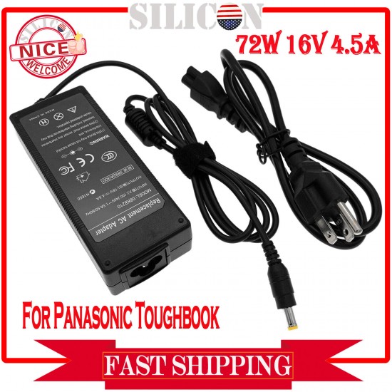 AC Adapter Charger For Panasonic Toughbook CF-19 CF-31 CF-52 CF-53 Power & Cord