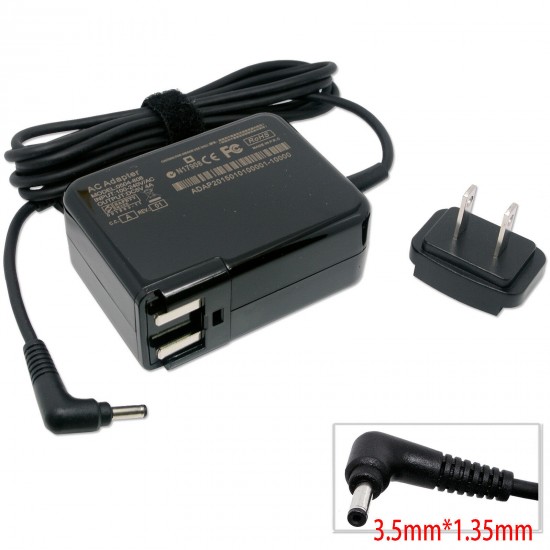 5V 4A AC Adapter Charger for Lenovo Ideapad 100S 80R2001FUS and 80R2003UUS