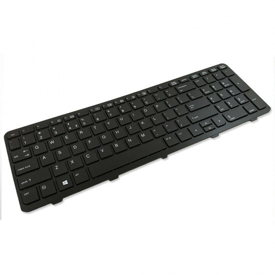 New for HP Probook 450 455 470 G0 G1 Series SN8126 US Keyboard with Frame