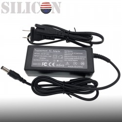 24V 2A AC DC Adapter Power Supply Cord Charger For LCD Monitor Printer 5.5mm Tip