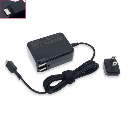 AC Adapter Power Charger for Asus Chromebook C201 C201P C201PA, 12V 2A 24W, Replacement Charging Cable