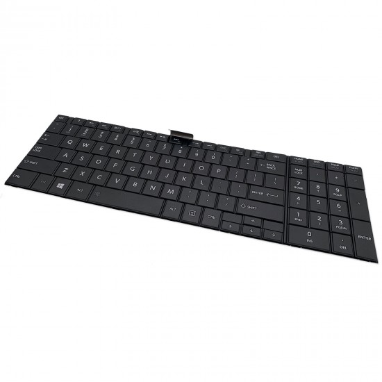 US Keyboard Compatible with Toshiba Satellite C50, C50-A, C55, C55-A, C50D, C50D-A, C55D, C55D-A Models