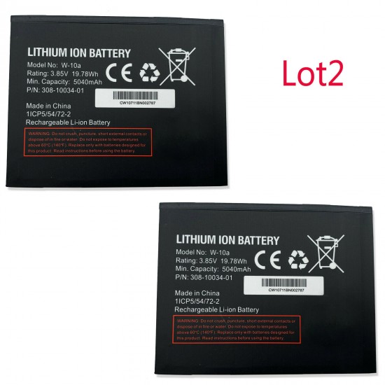 2x Replacement Battery for Netgear NightHawk Router Modem M1 MR1100 308-10034-01