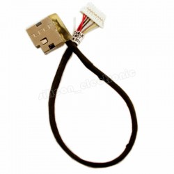 Replacement DC Power Jack Charging Cable for HP 799736-Y57 799736-T57 799736-S57 799736-F57