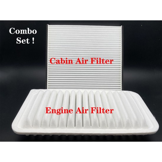 Air and Cabin Filter Kit 17801-YZZ03 for Toyota Corolla and Matrix 2003-2008 (New)