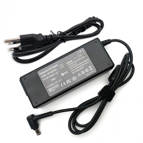 AC Adapter Power Supply Charger for Sony KDL-40R510C KDL-48R510C KDL-32W600D Smart LED TV