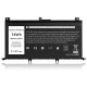 74Wh 11.4V Laptop Battery for Dell Inspiron 7000 7567 7567-INS-1056-RED 7567-INS-1056-BLK 7567-INS-1051-BLK 7567-9456 7567-9432 7567-9425 7567-9418 7567-9401 7567-9395 7567-70138766 13GJM