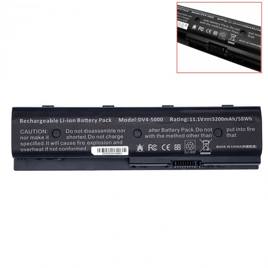 Battery For HP Pavilion DV7-7000 DV7-7099 671731-001 672326-421 671567-831 MO06