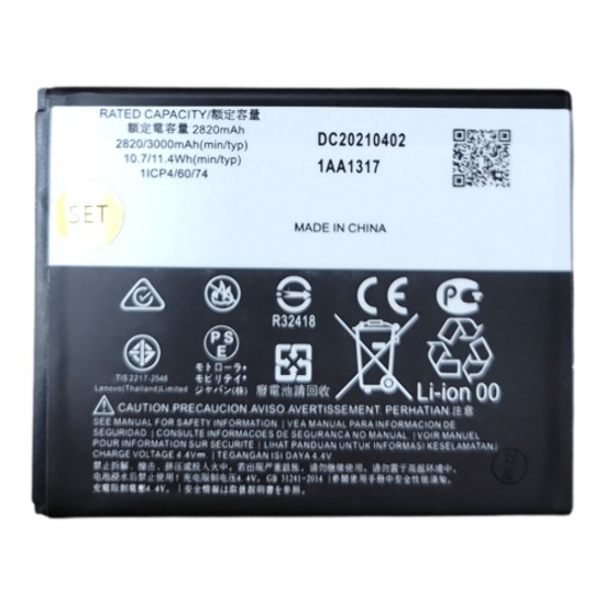 Replacement Battery For Motorola Moto E6 XT2005 KE40 2820mAh