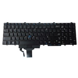 Laptop Keyboard For Dell Latitude E5550 E5570 Non-Backlit w/ Pointer & Buttons N7CXW US