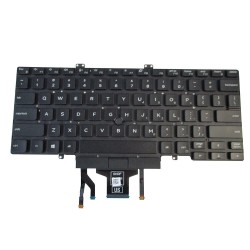 Laptop Keyboard For Dell Latitude 5400 5401 Backlit Dual Point 3J9FC US