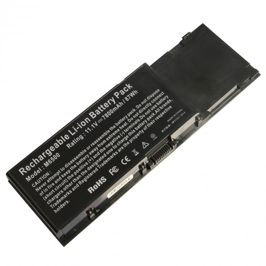 Battery for Dell Precision M6400 M6500 8M039 C565C G102C F678F KR854 5K145