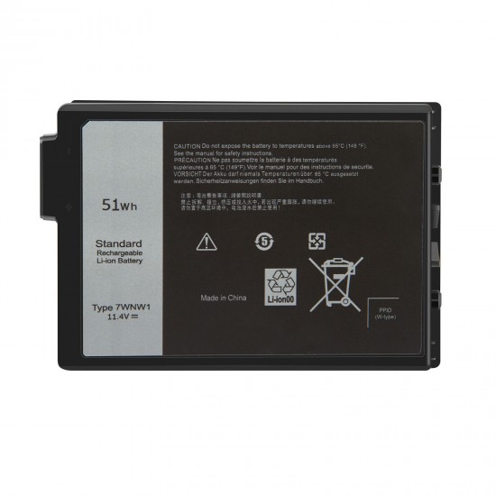 51Wh 11.4V Laptop Battery for Dell Latitude Rugged 5420 XCTOL5420BRUS XCTOL542014MMCLA XCTOL542014EMEA 6YNGK 5420-4623 1R73K