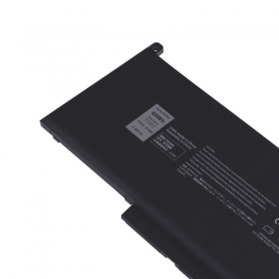 60Wh 7.6V Laptop Battery for Dell Latitude 7000 7490 NN5YD NGY88 NFV7X N114L749014EMEA_UBU N086L749014EMEA_UBU N086L749014EMEA N085L749014EMEA_UBU N085L749014EMEA N084L749014EMEA_UBU N084L749014EMEA