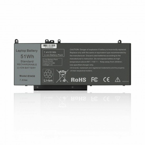 Battery for Dell Latitude 14 15 E5250 E5450 E5470 E5550 E5570 Precision 3510 G5M10 WYJC2