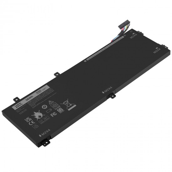 56Wh 11.1V Laptop Battery for Dell Xps 15 9570 XPS9570-9455SLV-PUS XPS9570-7996SLV-PUS XPS9570-7571SLV-PUS XPS9570-7571SLV XPS9570-7085SLV-PUS XPS9570-7061SLV XPS9570-5804SLV