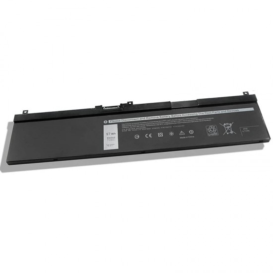 97Wh 11.4V Laptop Battery for Dell Precision 7000 7730 P773I9KS16512W10P3W P773I7KS16256W10P3W ON7730WM02AU ON7730WM01AU N002P7730EMEA AWM7730 8JMT5 810JF 5GCJ7 515VV 2P3GN 2DC9W 0KPY3 1026928390602