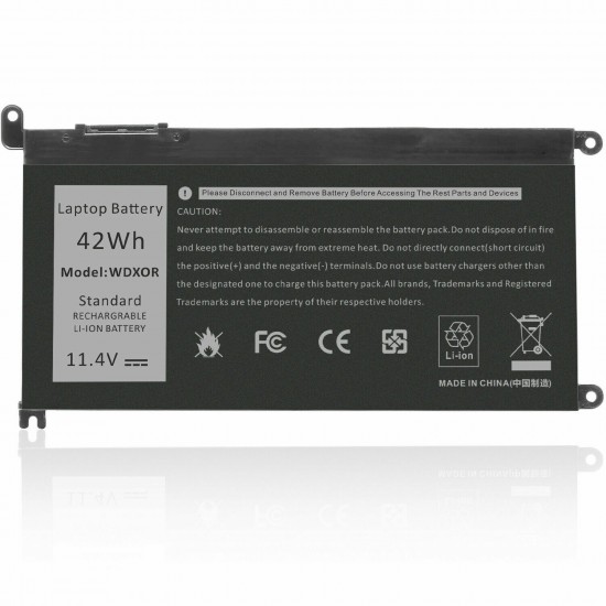 42Wh 11.4V Laptop Battery for Dell Vostro 3000 3480 998-DJCT 84RKP 7RFXH 4N90F 3480-7270 3480-7256 3480-5712 3480-5651 3480-4059 3480-4042 3480-4035 3480-4028 3480-4011 3480-4004 3480-1123 3480-1116